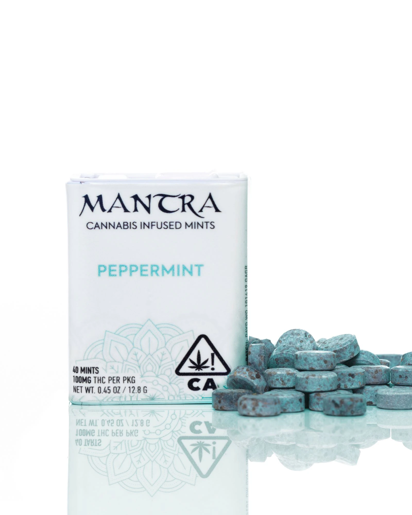 MANTRA - Peppermint Mints | Mantra | 100mg THC | Liquid Diamond Infused Main Image