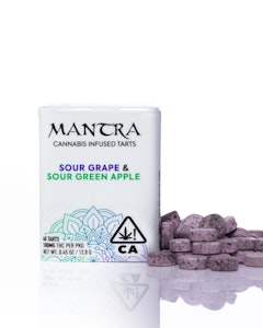 MANTRA - Grape Apple Tarts | Mantra | 100mg THC | Liquid Diamond Infused