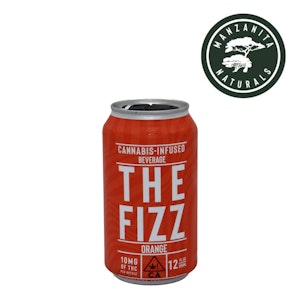 MANZANITA NATURALS - The Fizz Orange Sparkling Water