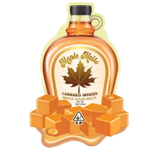 MOCA Humboldt - MOCA Humboldt - 10ct. 100mg Infused Maple Sugar Melts - B-Grade Creations - Maple Melts
