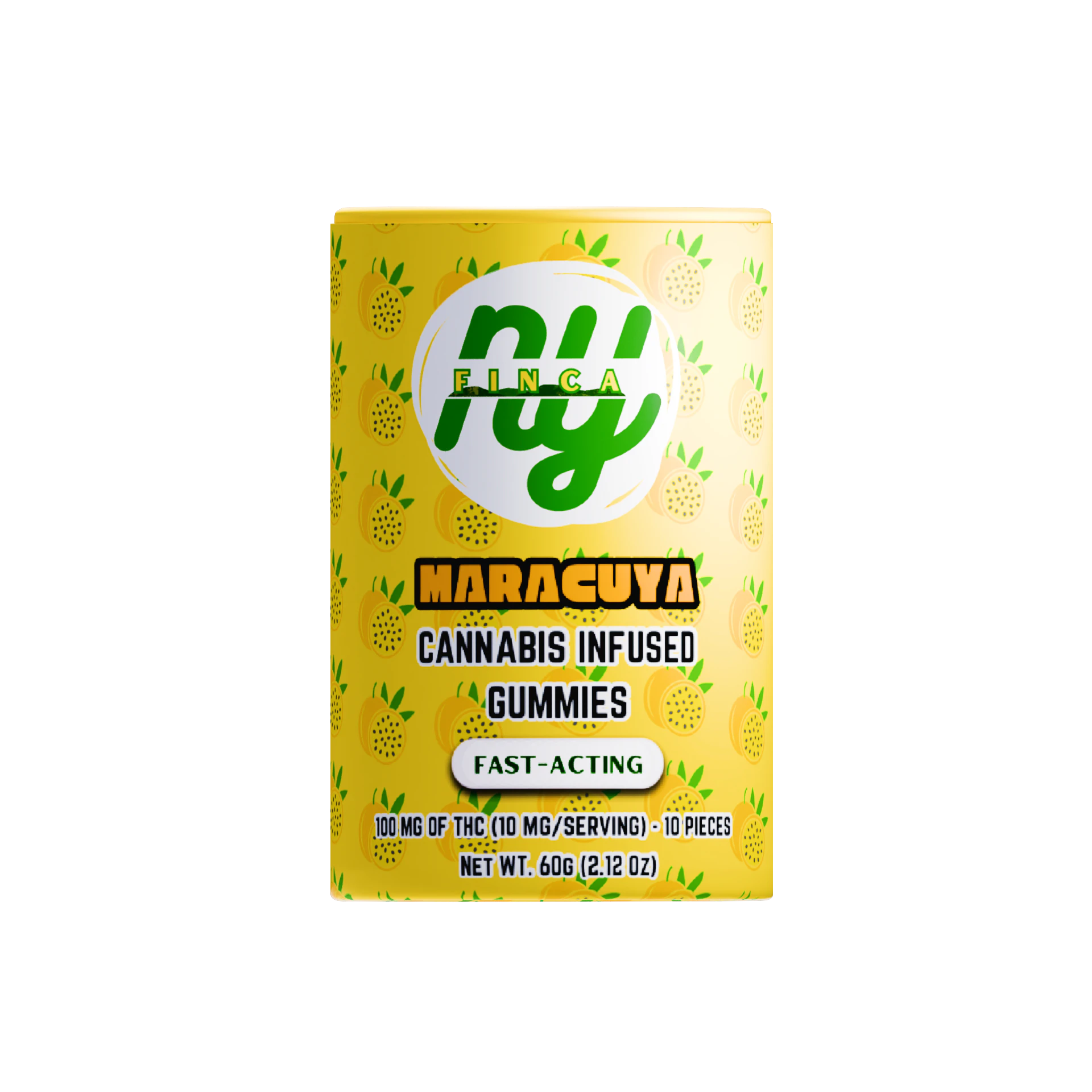 NY FINCA - NY Finca | Edible | Maracuya (Passion Fruit) | 10-pack | 100mg Main Image