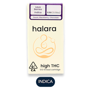 HALARA - Halara - CBG - Lava Berries - Vape Cart - 0.5g