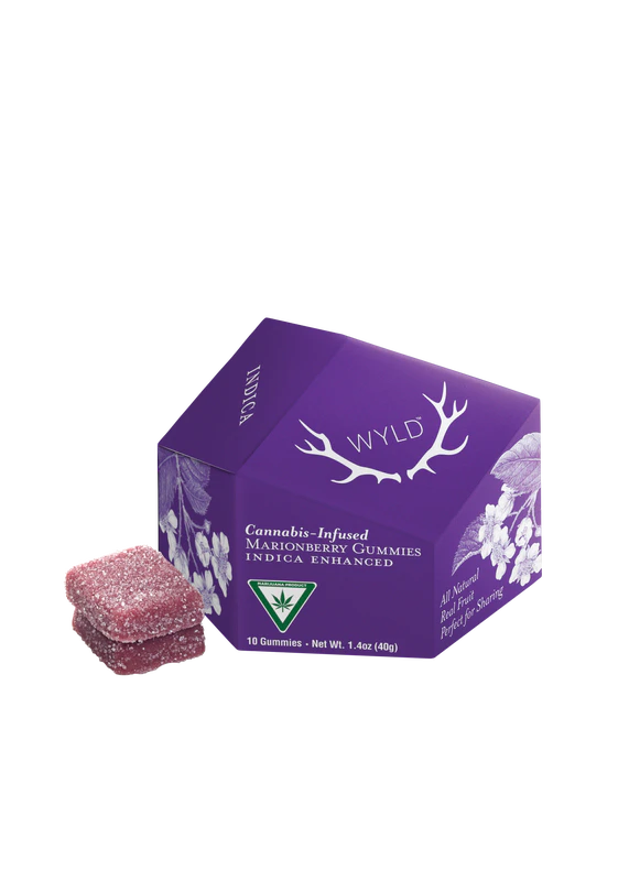WYLD - Wyld- Marionberry- Indica  Enhanced- THC 200mg Main Image