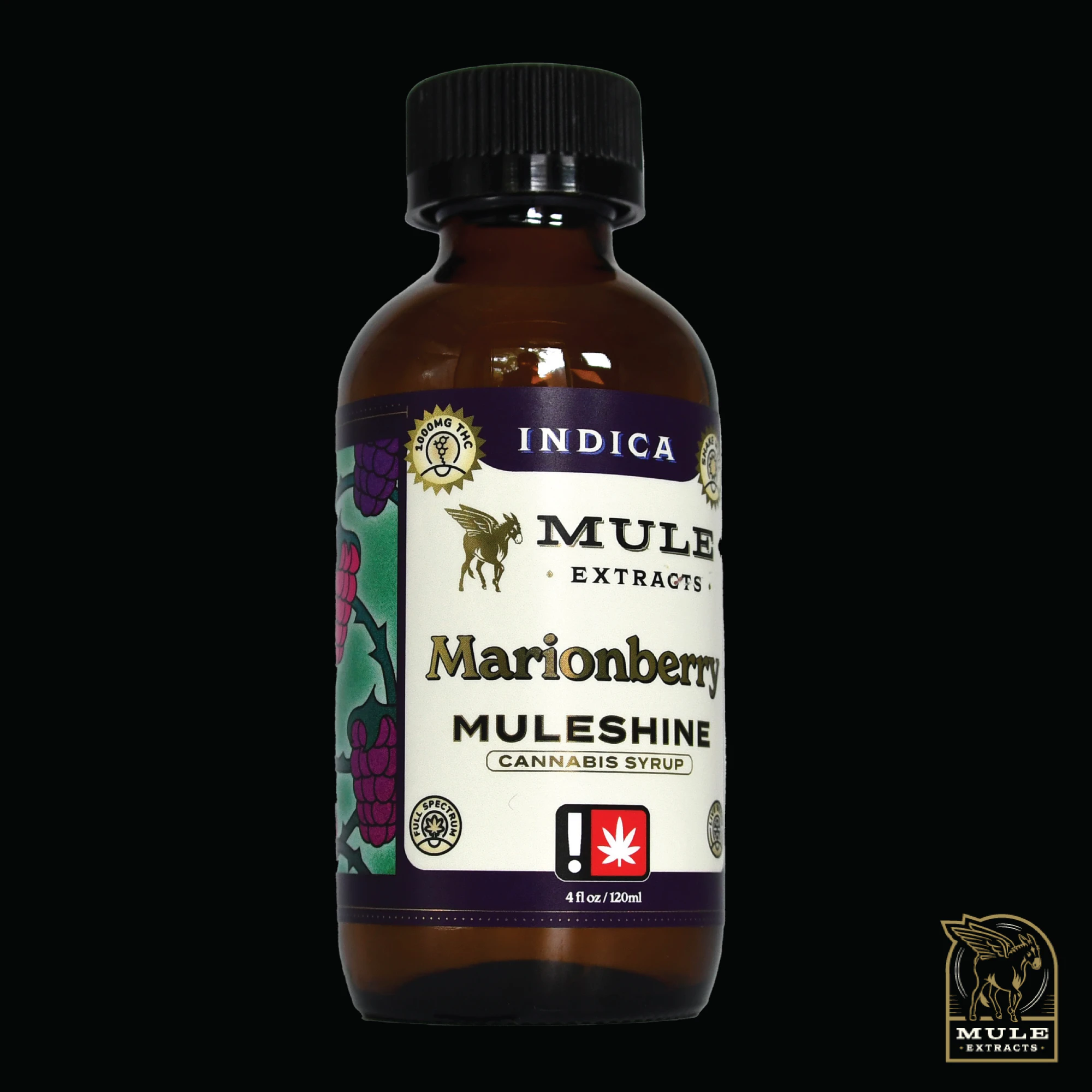 Mule Extracts - Mule | Marionberry | 500mg Syrup Muleshine Main Image