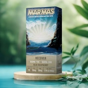 Blue Raspberry CBG:THC 1:1 - Marmas - 10 PK