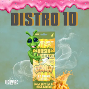 Rocket Stick Martian Mango Rosin Injected Donut 1.2g