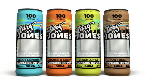 MARY JONES SODAS - Mary Jones Soda- MF Grape 100mg Infused Soda Main Image