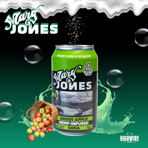 Mary Jones - Mary Jones Soda Green Apple 100mg