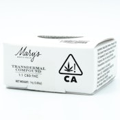 1:1 CBD:THC Transdermal Compound 500mg - Mary's Medicinals