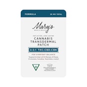 Mary's Medicinal-Transdermal Patches-Formula-3:2:1-CBD/THC/CBN