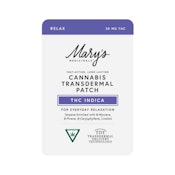 Mary's Medicinals-Transdermal Patch-Relax-Indica-20mg