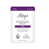 Mary's Medicinals-Transdermal Patch-Sleep-CBN-20mg