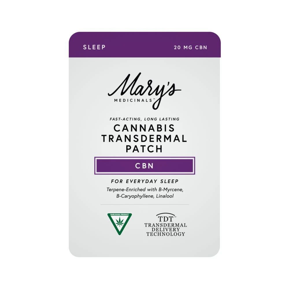 Mary's Medicinals™ - Mary's Medicinals Transdermal Patch CBN Main Image