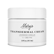 Lavender Vanilla Relax 2oz. Transdermal Cream - MARY'S MEDICINALS