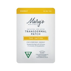 Mary's Medicinals - Transdermal Patch Sativa-Mary's Medicinals