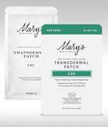 Mary's Medicinals | CBD Transdermal Patch | 20mg