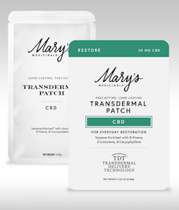 MARY'S MEDICINALS - Mary's Medicinals | CBD Transdermal Patch | 20mg