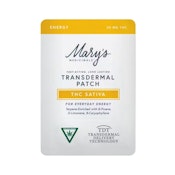 Mary's Medicinals-Transdermal Patch-Energy-Sativa-20mg