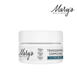 MARY'S MEDICINALS - Formula Transdermal Compound 1:1:1 (THC:CBD:CBG)