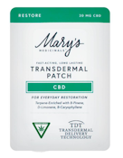  Mary's Medicinals-Transdermal-Patches Restore-(20mgCBD)