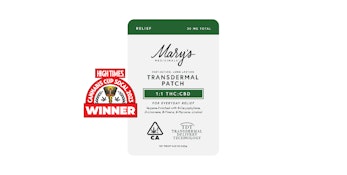 Mary's Medicinals - 20mg 1:1 THC/CBD Transdermal Patch