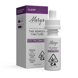 Mary's Medicinals - Mary's Medicinal - 0.45 oz Tincture 2:1:1 THC 200 CBN 100 CBD 100 (Sleep)