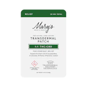 Mary's Medicinal - Transdermal Patch 1:1 THC/CBD