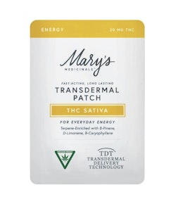 Sativa | Transdermal Patch | Marys Medicinals