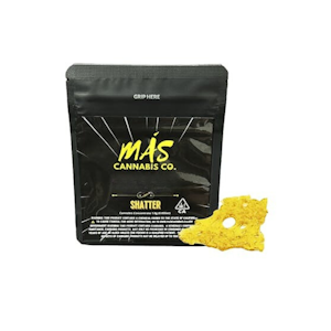 ¡MAS! - The Emperor OG (H) | 1g Live Resin Shatter | Mas