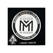 Master Makers - Premium Cold Cure Rosin - Whitethorn Rose - Concentrates - 1.0g