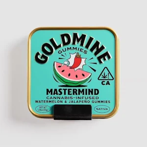 Goldmine - Goldmine Mastermind Watermelon & Jalapeño Sativa Gummies 100mg