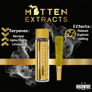 Mitten Extracts - Mitten Extracts Maui Pineapple Infused Preroll 1.25g