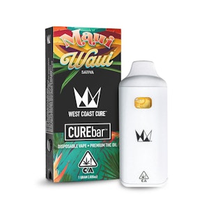 WEST COAST CURE - West Coast Cure Maui Waui CUREbar Disposable 1.0g