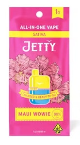 JETTY EXTRACTS - Jetty 1g Maui Wowie AIO Disposable
