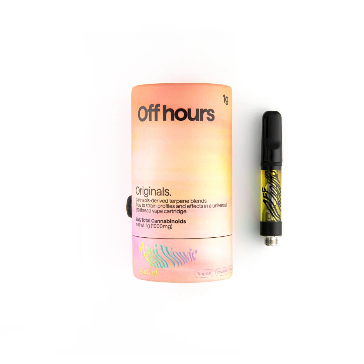 Off Hours - Maui Wowie | Cartridge | 1g | Off Hours Main Image