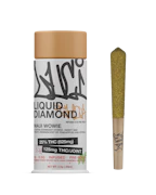 Luci | Maui Wowie (Hybrid) | Liquid Diamond Infused Prerolls | 5 Pack | 0.5g Each