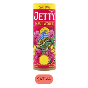 Jetty - Jetty - High THC - Maui Wowie - Vape Cart - 1.0g