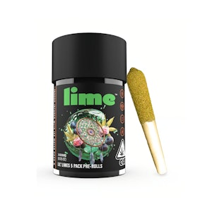 Lime - Lime Maui Wowie Live Resin & Hash Infused Lil' Limes Mini Pre-Rolls 3.0g