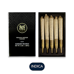 MAVEN GENETICS - Maven - Blue Agape - Preroll Pack - 5pk - 2.5g