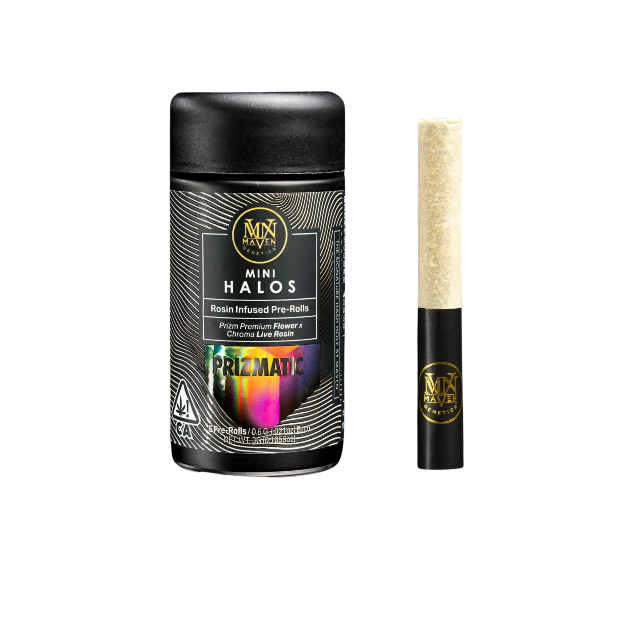 Marijuana Maven - Maven | Prizmatic | Infused Pre-Roll Pack | [3g] 5pk | Indica Main Image