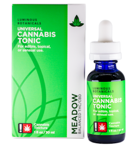 LUMINOUS BOTANICALS - Luminous Botanicals Meadow Blend Tincture 1oz 750mg