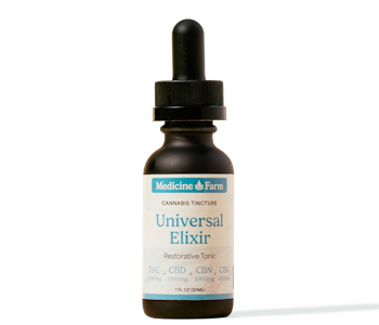 THE MEDICINE FARM - MF | Universal Elixir | Restorative Tonic THC:CBD:CBN:CBG Tincture