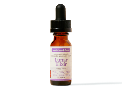 THE MEDICINE FARM - MF | Lunar Elixir | Sleep Tonic THC:CBD:CBN Tincture 