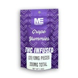 Grape Yummies 200mg Gummies (20x10mg) - MEDIE EDIE'S