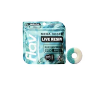 FLAV: Blue Raspberry Mega-Dose Rings 2pk/100mg (I)