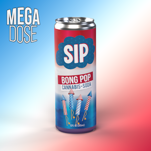 Sip - Mega Dose Bong Pop Soda - 100mg - CMC