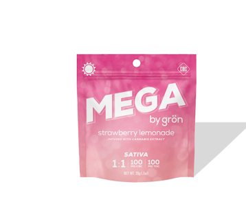 GRON - Gron Strawberry Lemonade 1:1 CBC Mega Pearl 100mg
