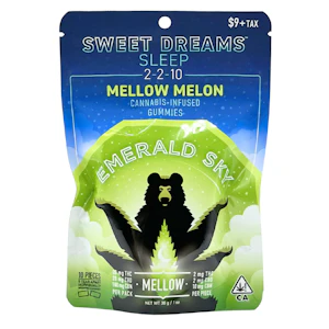 Emerald Sky - Emerald Sky - Sweet Dream Gummies - Mellow Melon THC/CBD/CBN - Edible - 5pk - 100MG