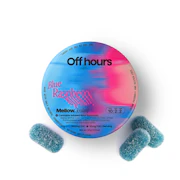 Off hours - 'Mellow' Blue Raspberry - Gummy - 10 x 10mg