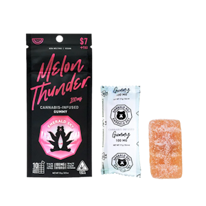 Emerald Sky - Melon Thunder (H)  | 100mg Single Gummy | Emerald Sky